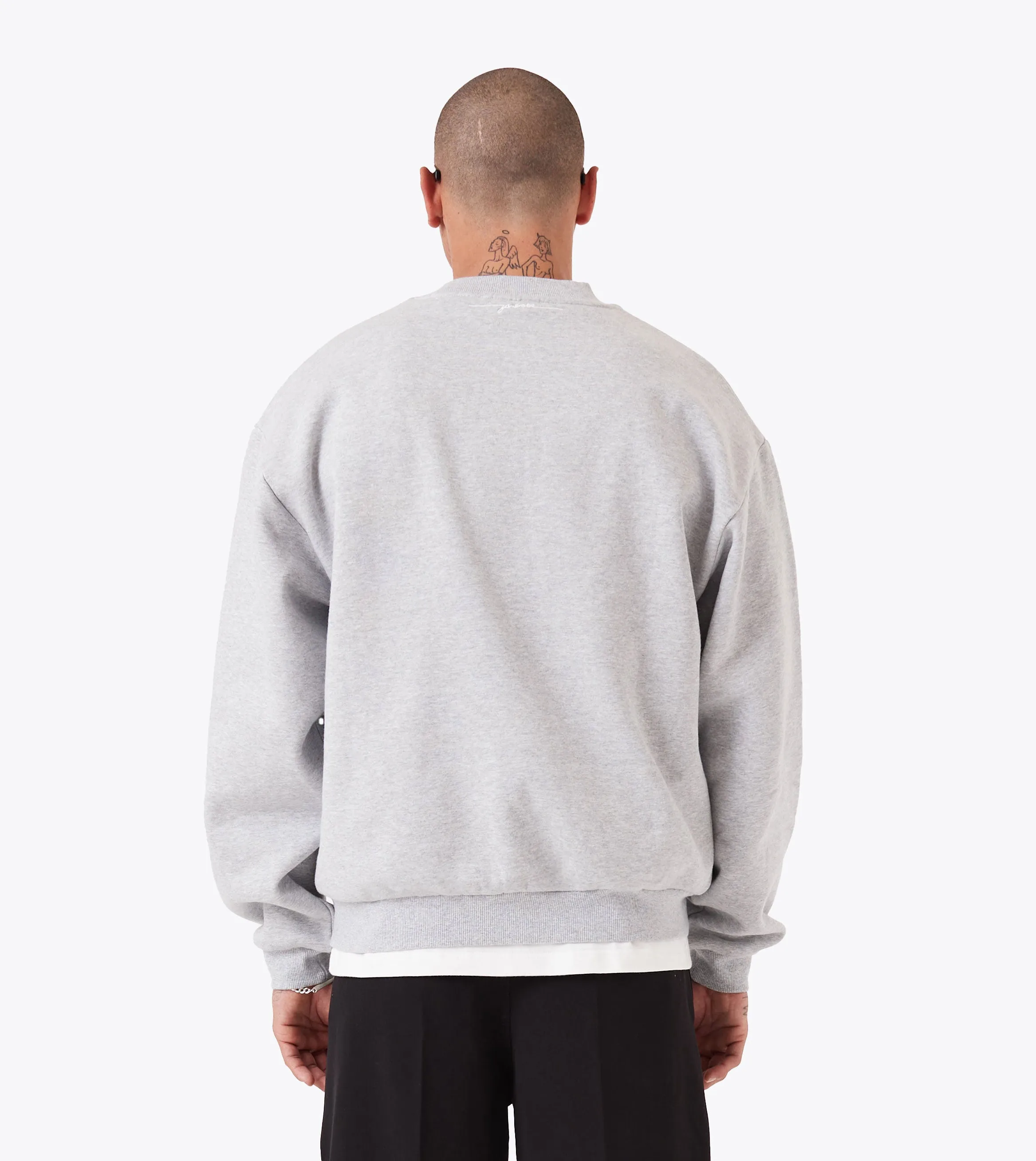 Box Crew Grey Marle sold by Zanerobe product image thumbnail 5