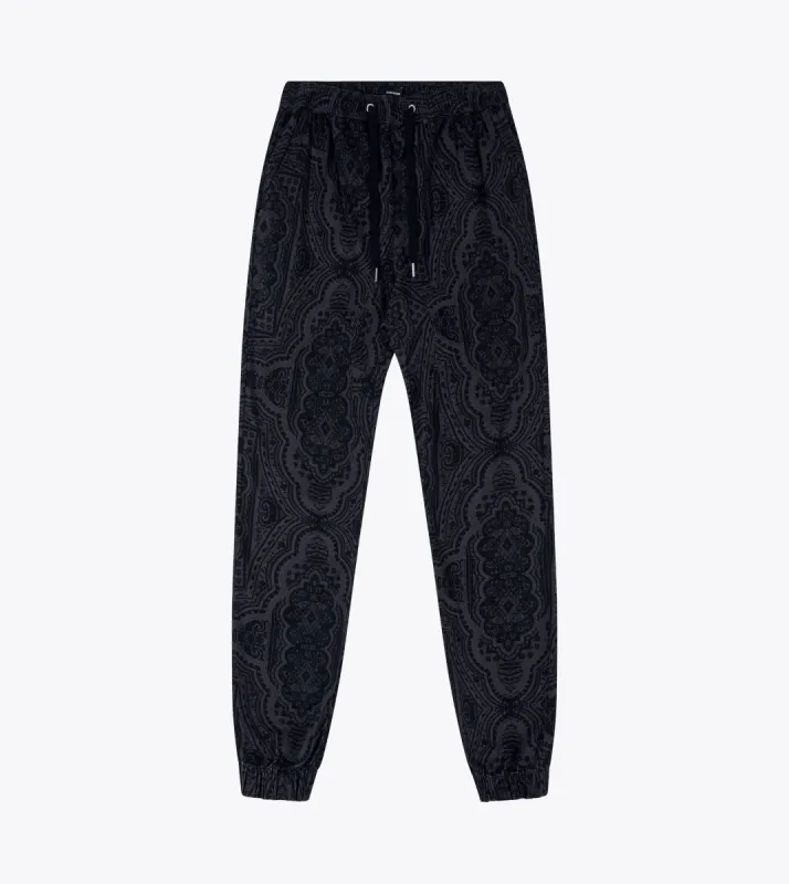 Sureshot Jogger Dk Grey/Black sold by Zanerobe