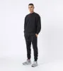 Sureshot Jogger Dk Grey/Black sold by Zanerobe