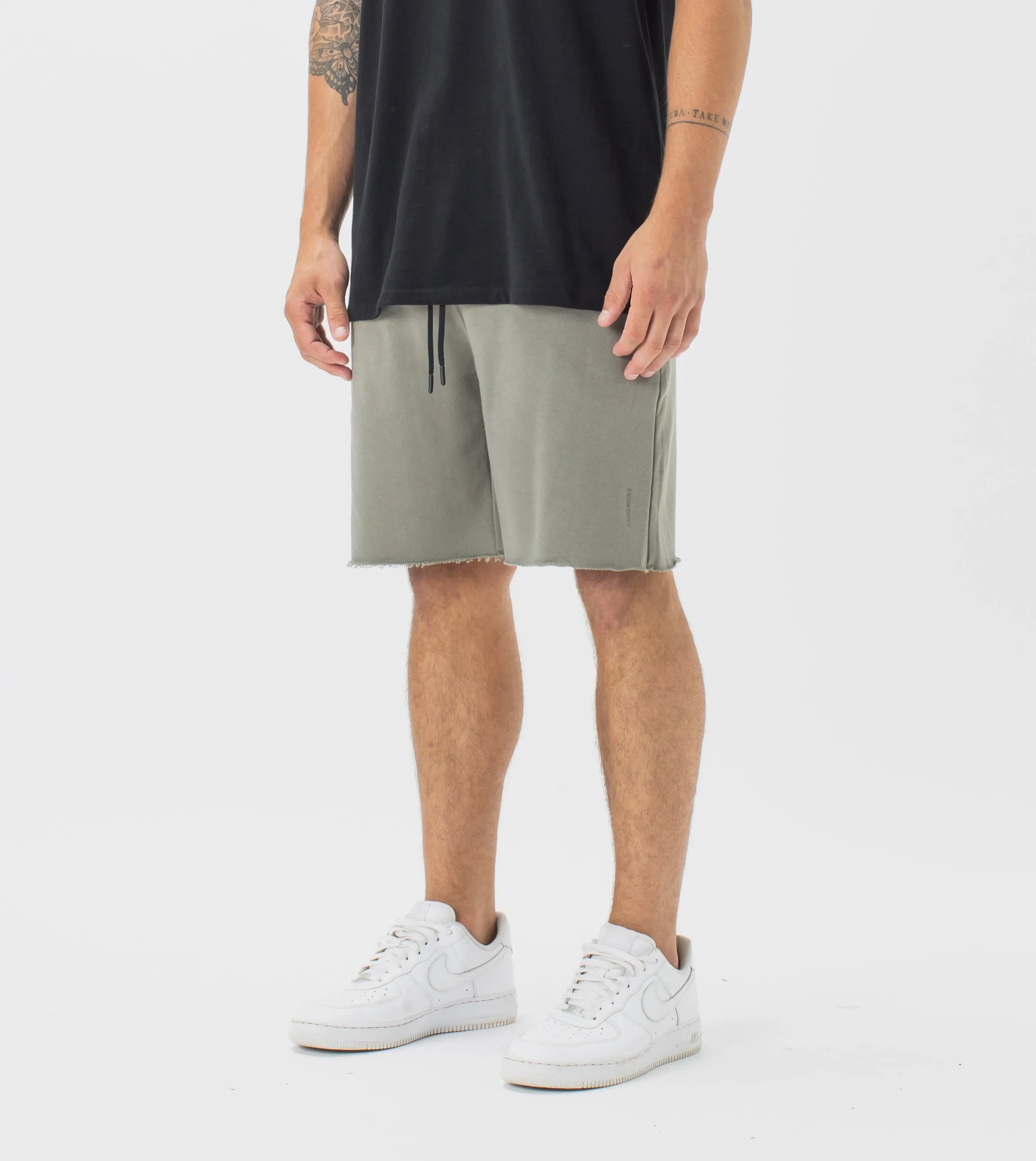 Jumpa Fleece Short Dk Moss sold by Zanerobe product image thumbnail 5
