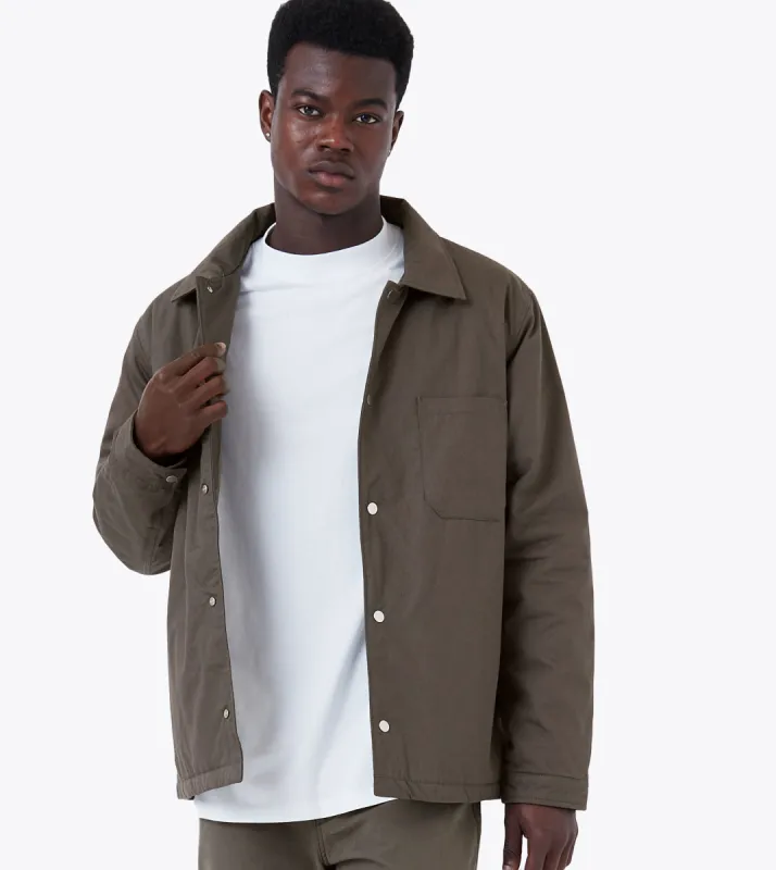 Hike Overshirt Peat sold by Zanerobe