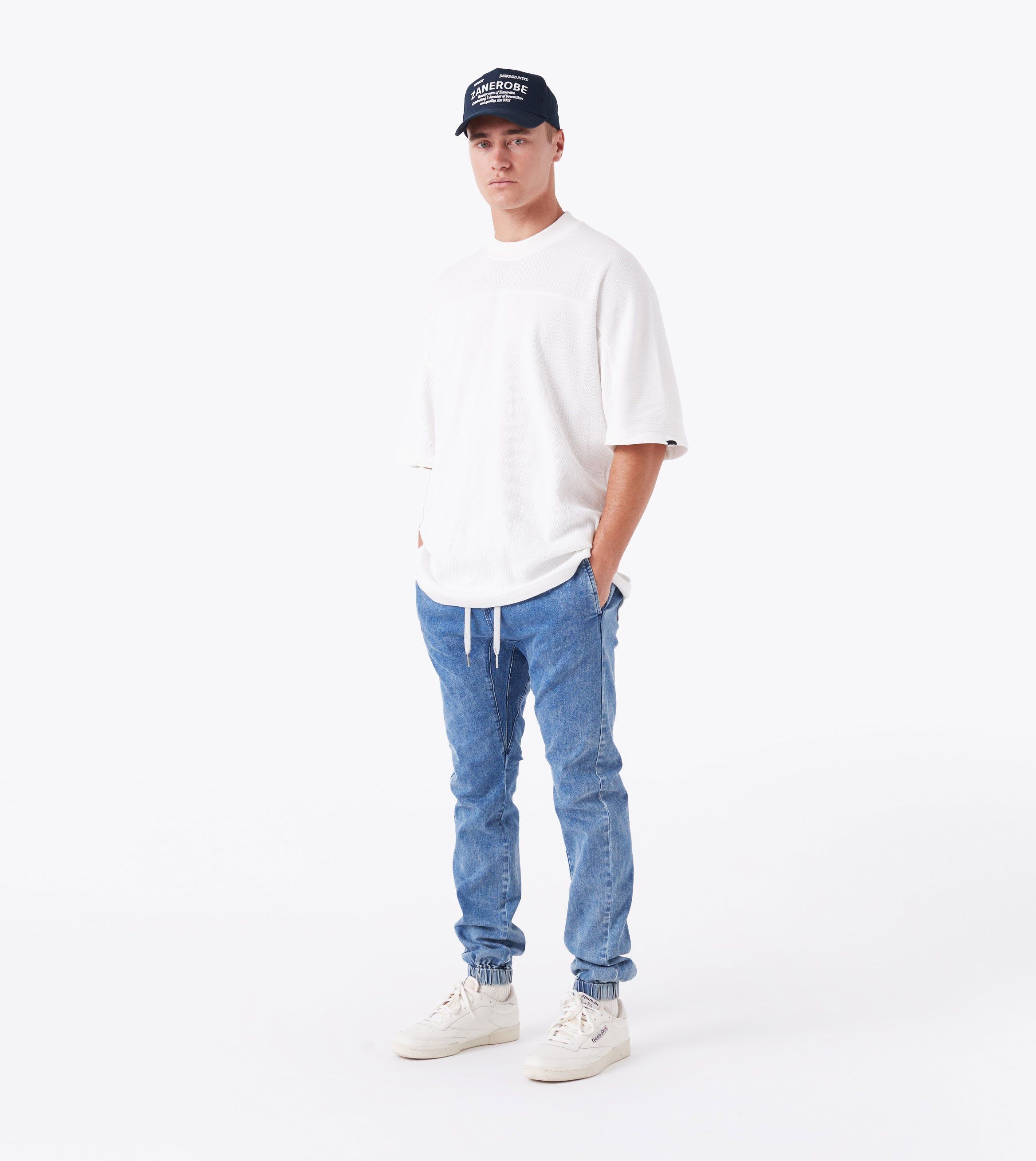 Sureshot Denim Jogger Dark Blue sold by Zanerobe product image thumbnail 2