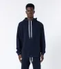 Orgo Hood Sweat Indigo sold by Zanerobe