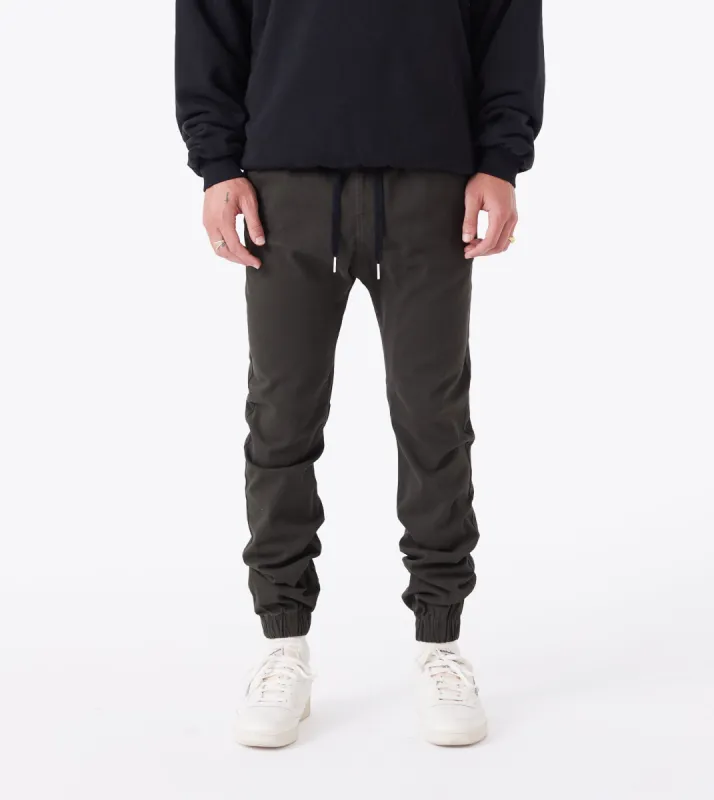 Sureshot Jogger Dk Army sold by Zanerobe