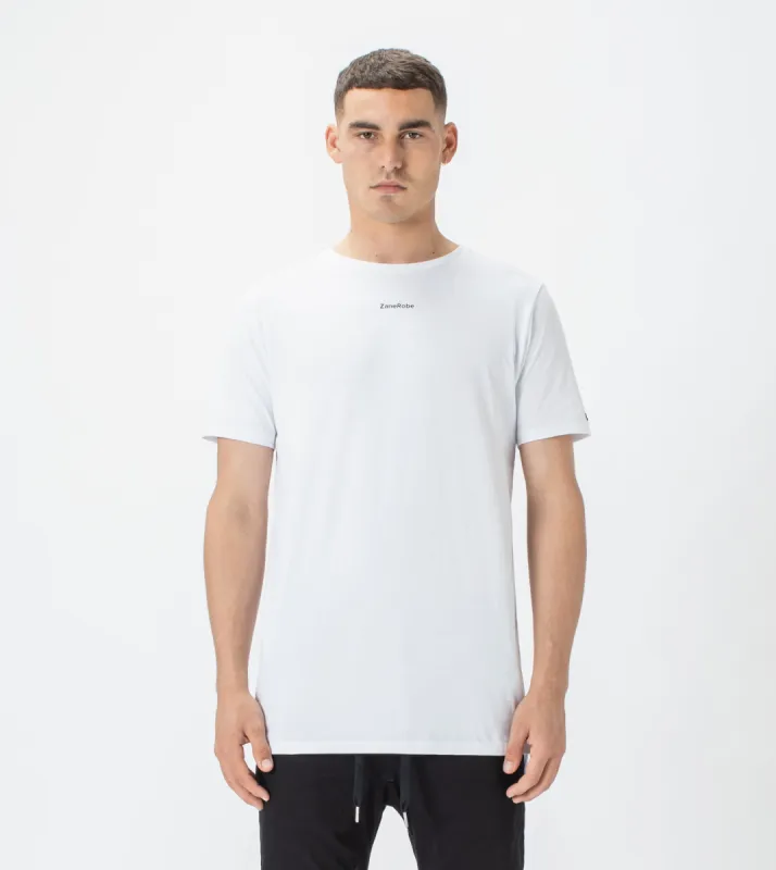 Label Flintlock Tee White sold by Zanerobe