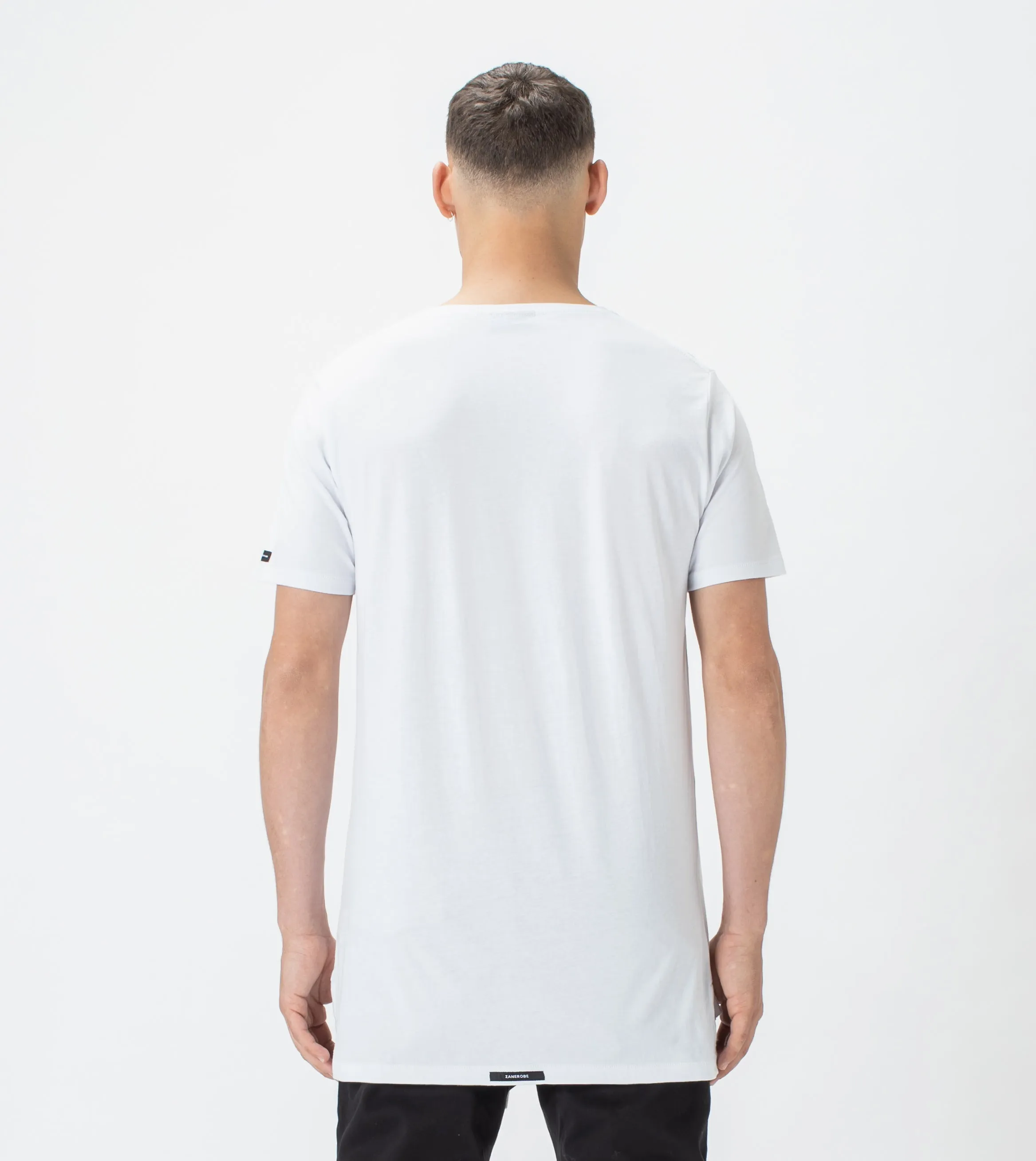 Label Flintlock Tee White sold by Zanerobe product image thumbnail 5