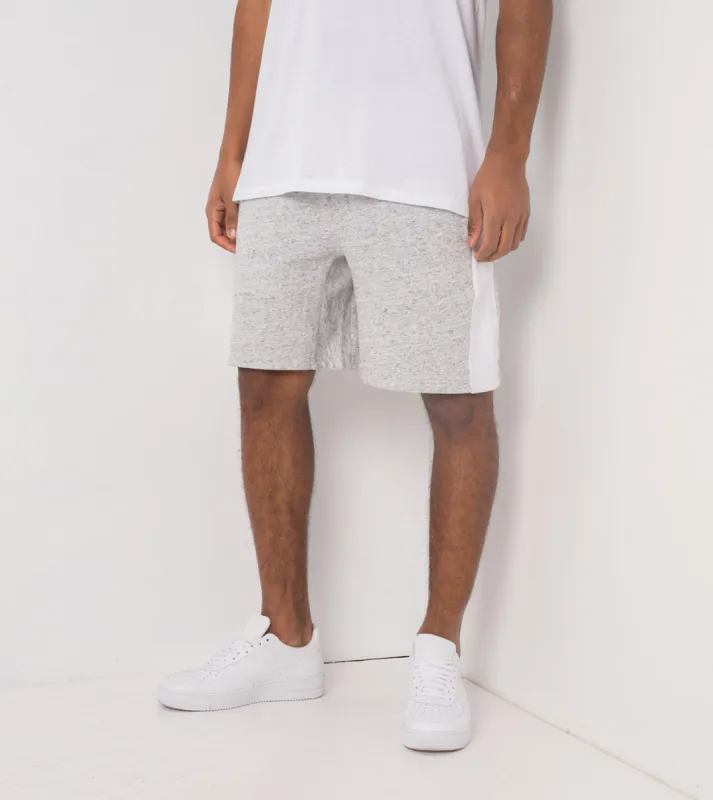 Sideline Track Short Storm Marle sold by Zanerobe