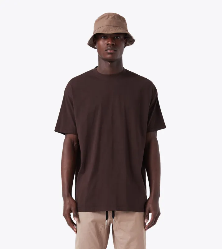 Box Tee GD Dk Choc sold by Zanerobe