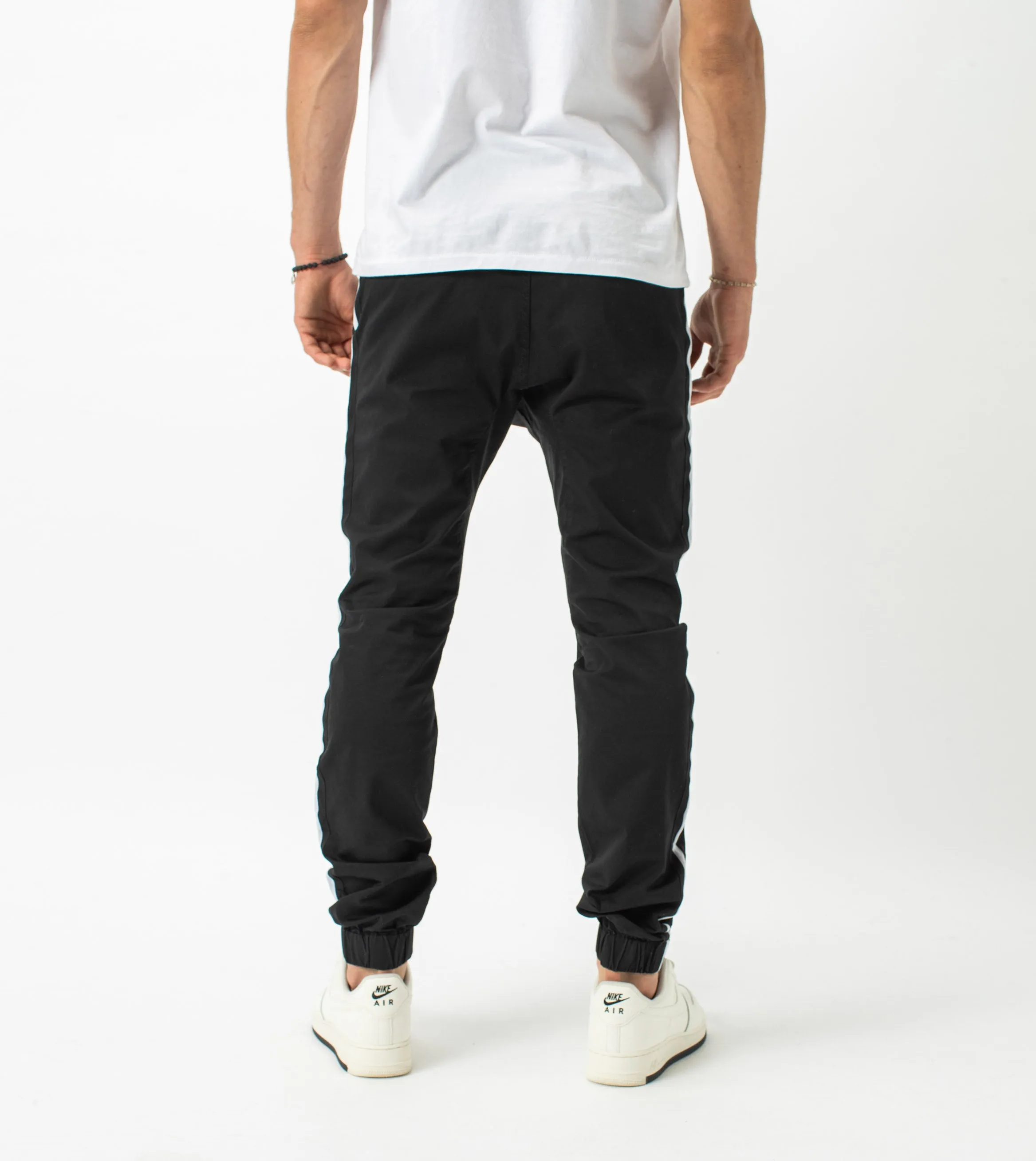 Sureshot Sideline Lightweight Jogger Black/White sold by Zanerobe product image thumbnail 5