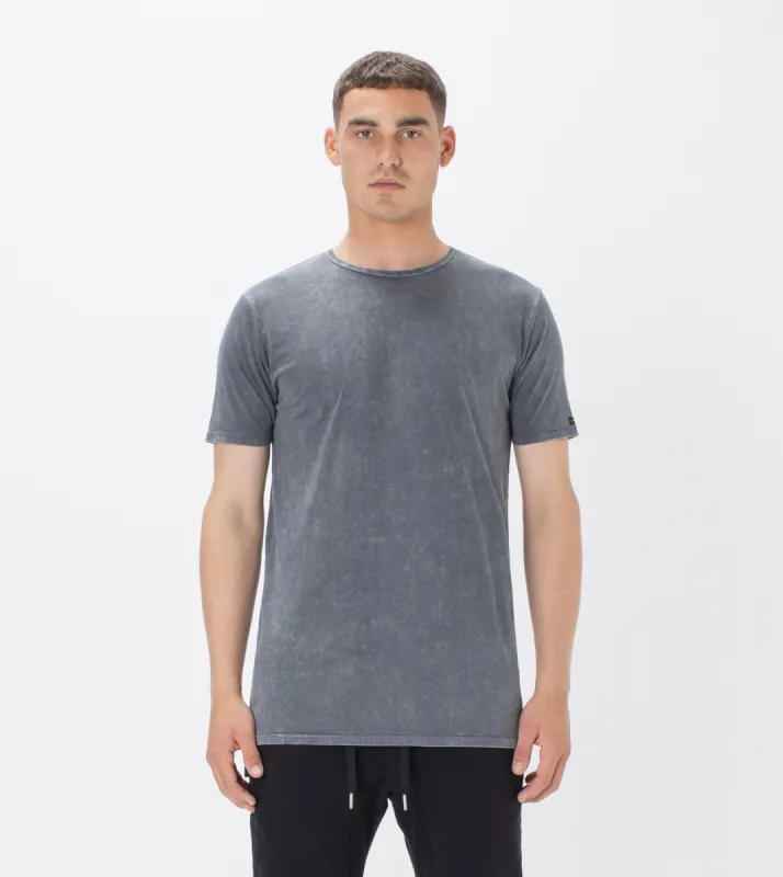 Flintlock Tee Grey Salt sold by Zanerobe