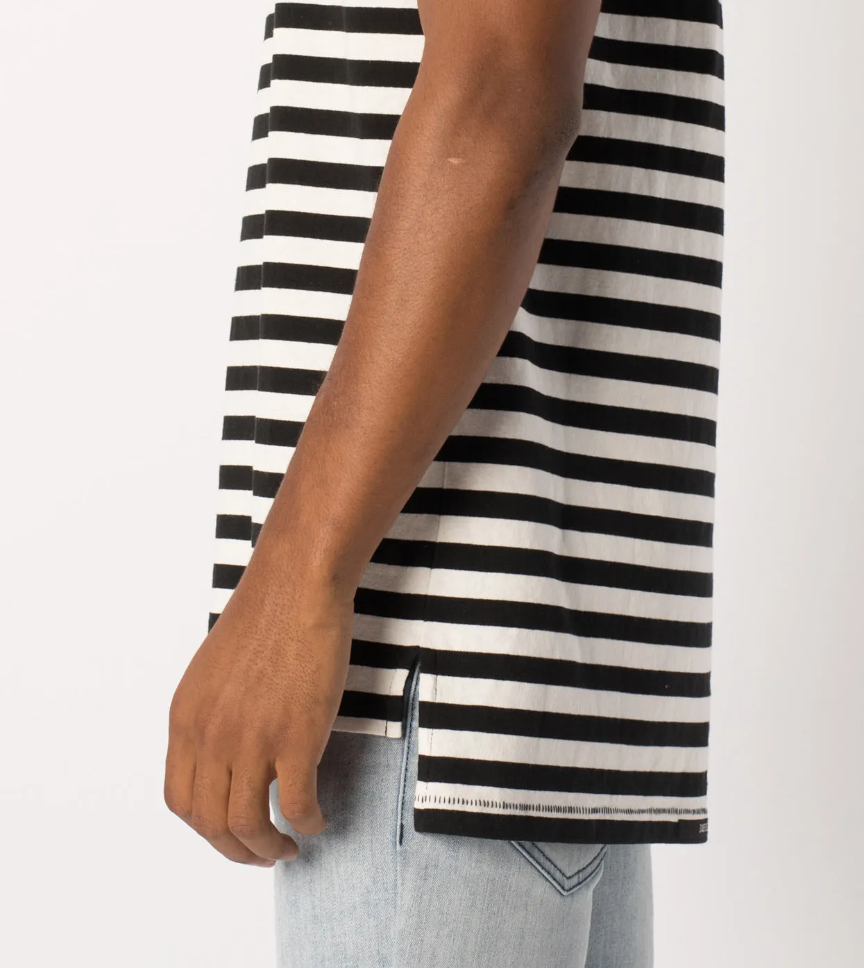 Label Flintlock Tee Black/White sold by Zanerobe product image thumbnail 2