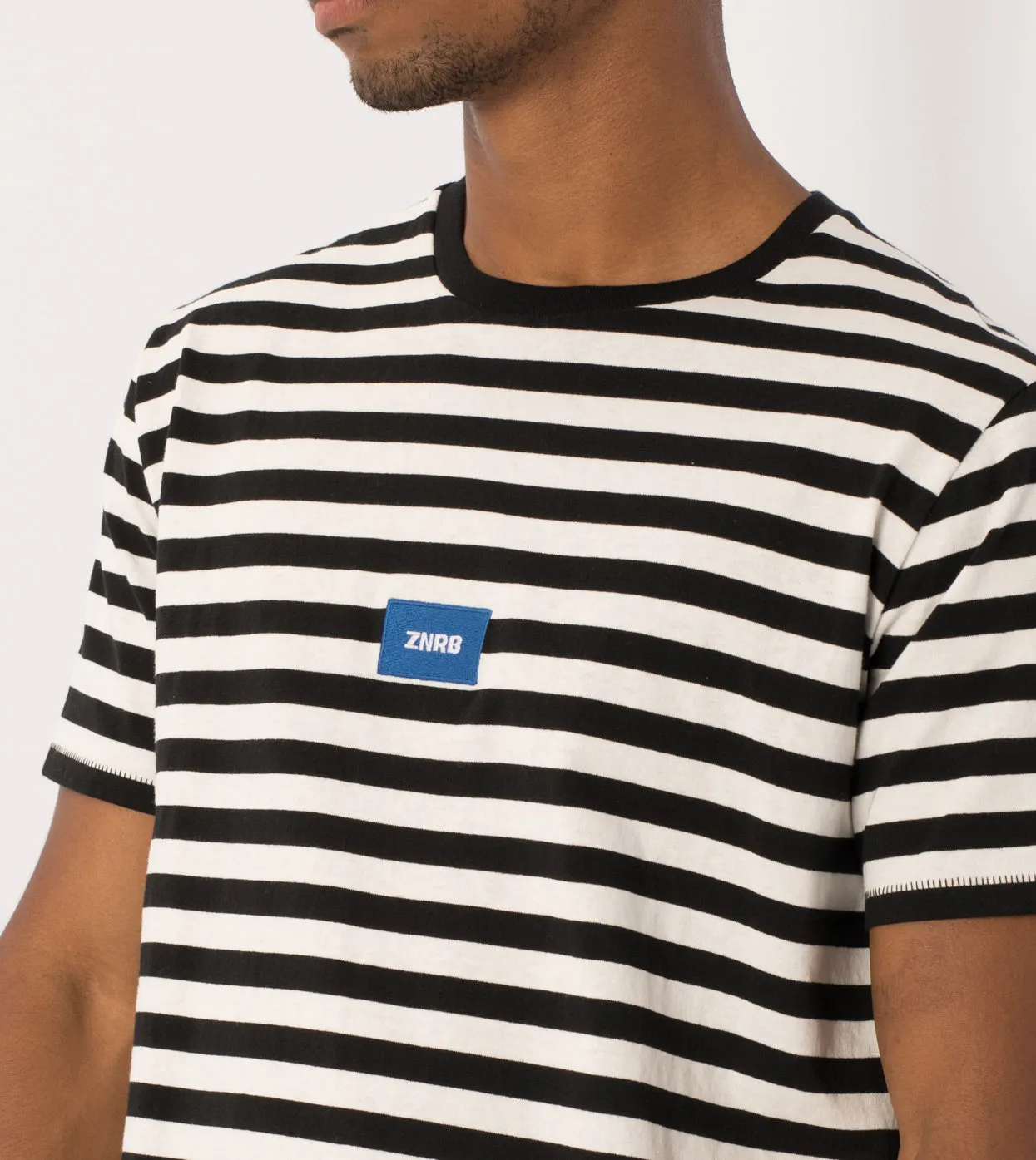 Label Flintlock Tee Black/White sold by Zanerobe product image thumbnail 3