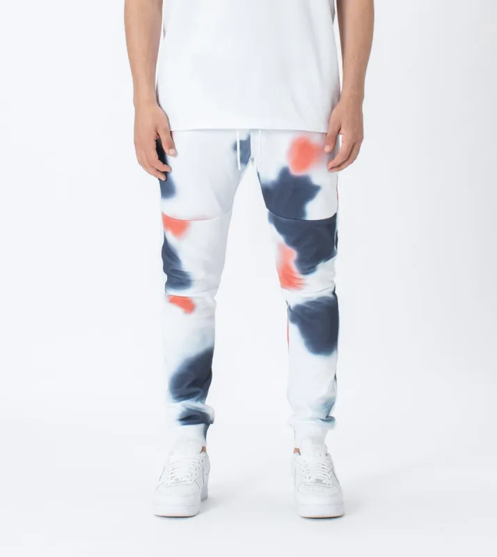 Patch Sureshot Fleece Jogger White/Multi sold by Zanerobe