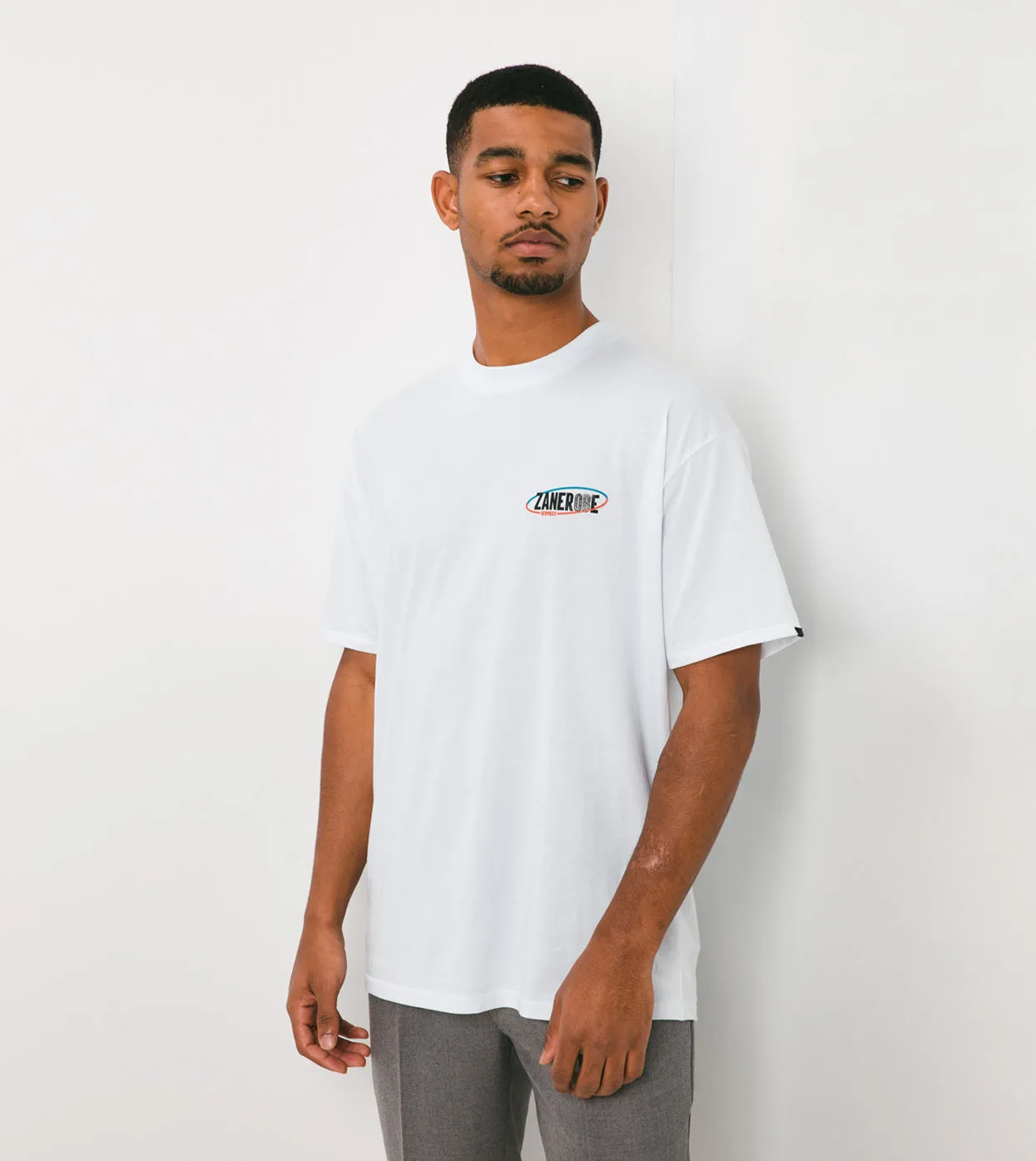 Services Box Tee White sold by Zanerobe product image thumbnail 2