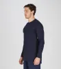 Tech Flintlock LS Tee Midnight sold by Zanerobe