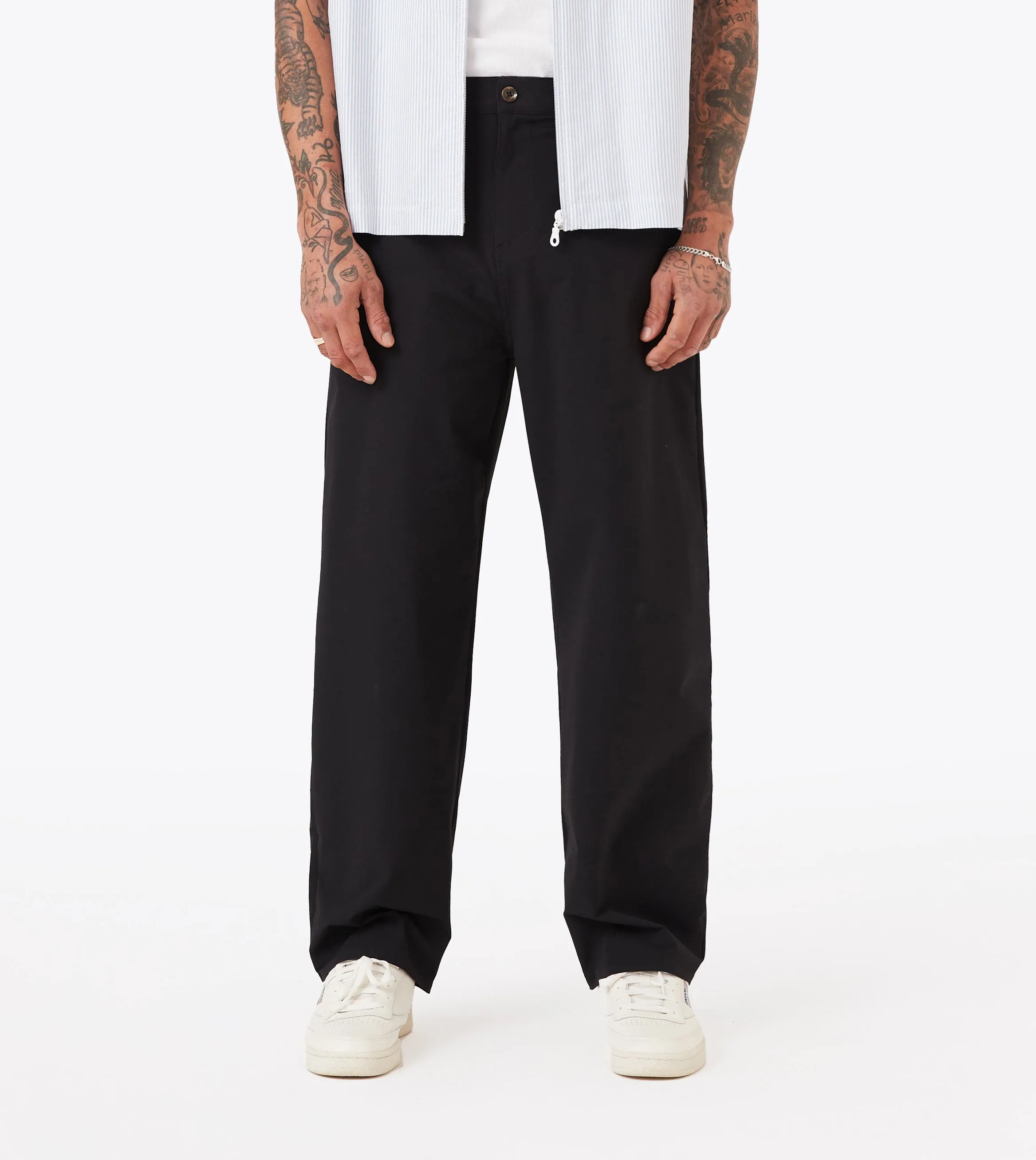 Tech Box Pant Black sold by Zanerobe