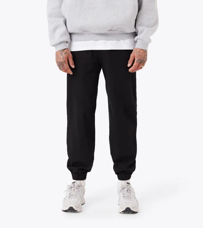 Relaxed Sureshot Jogger Black sold by Zanerobe