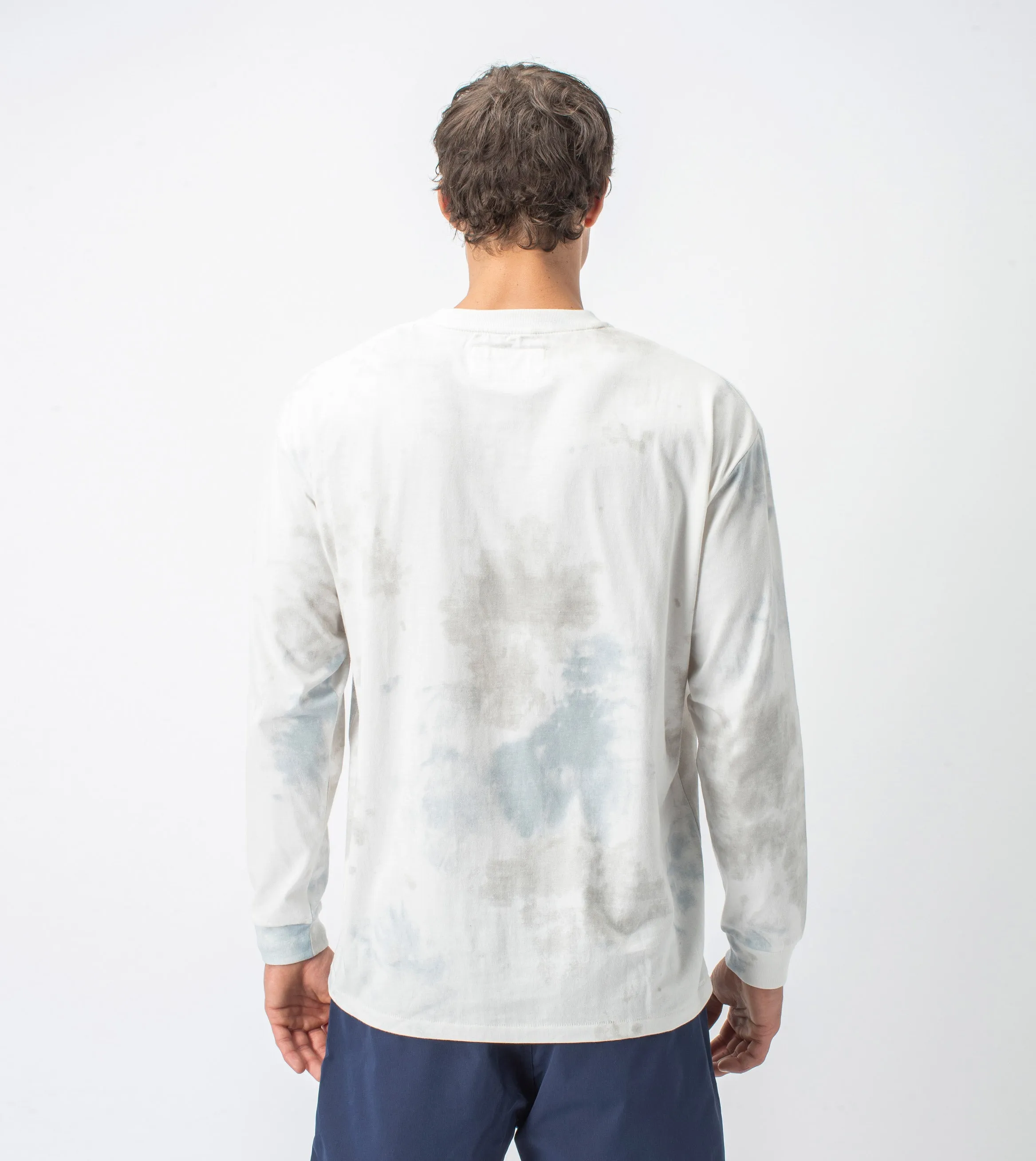 Slub Box LS Tee Milk/Cement sold by Zanerobe product image thumbnail 5