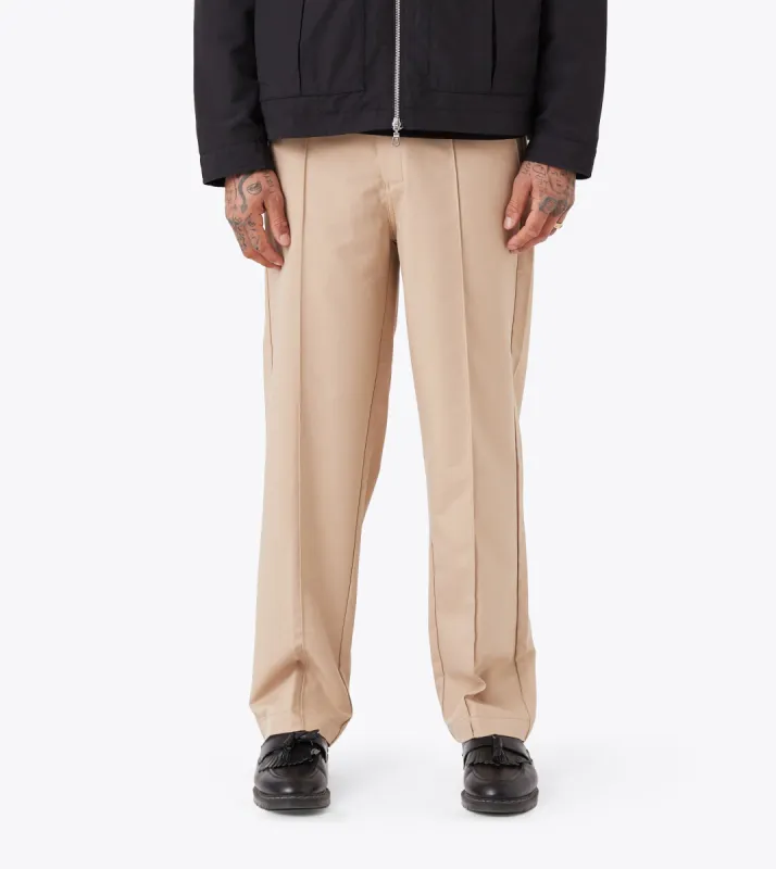 Provence Pintuck Pant Sandstone sold by Zanerobe