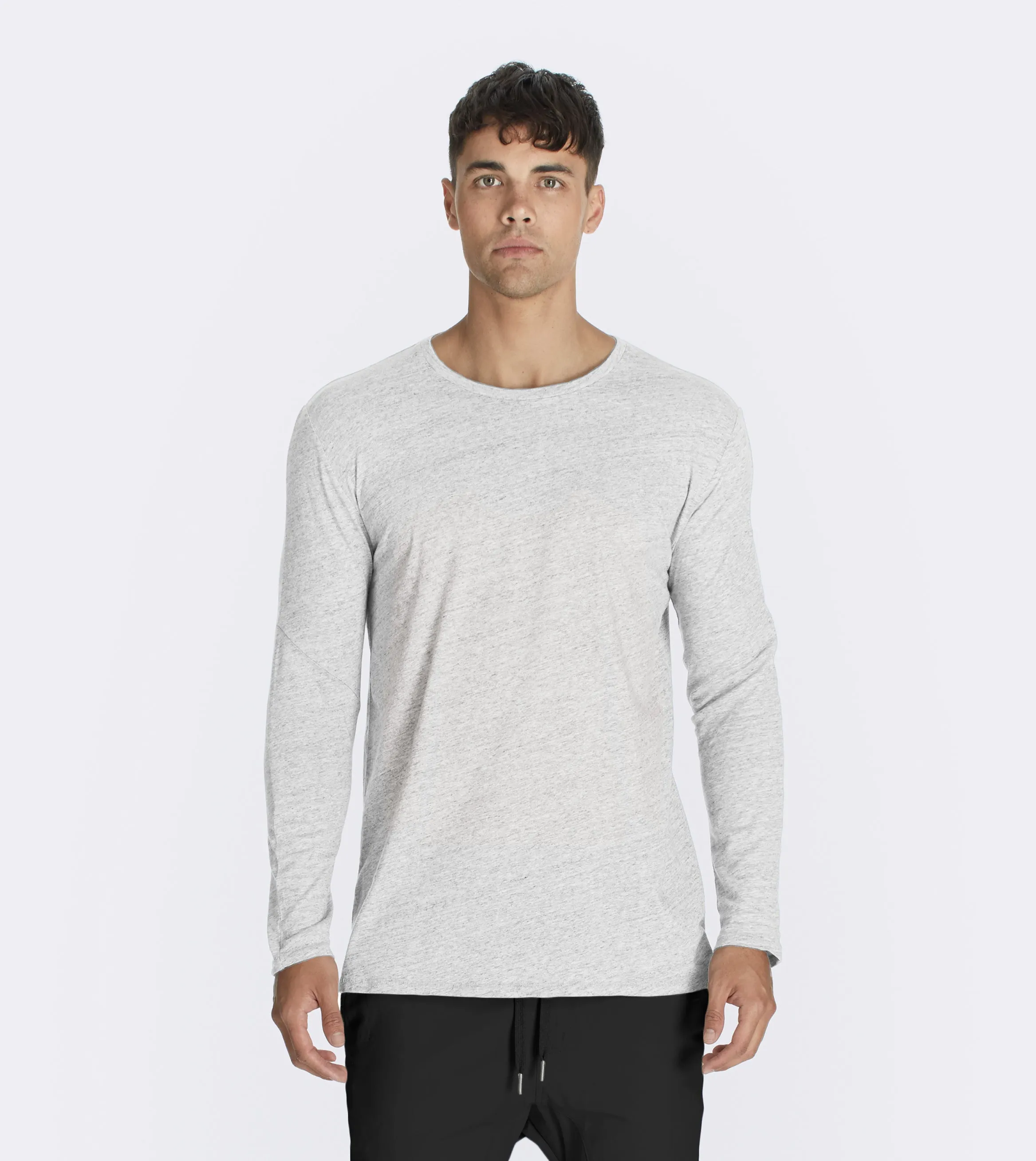 Flintlock LS Tee Storm Marle sold by Zanerobe