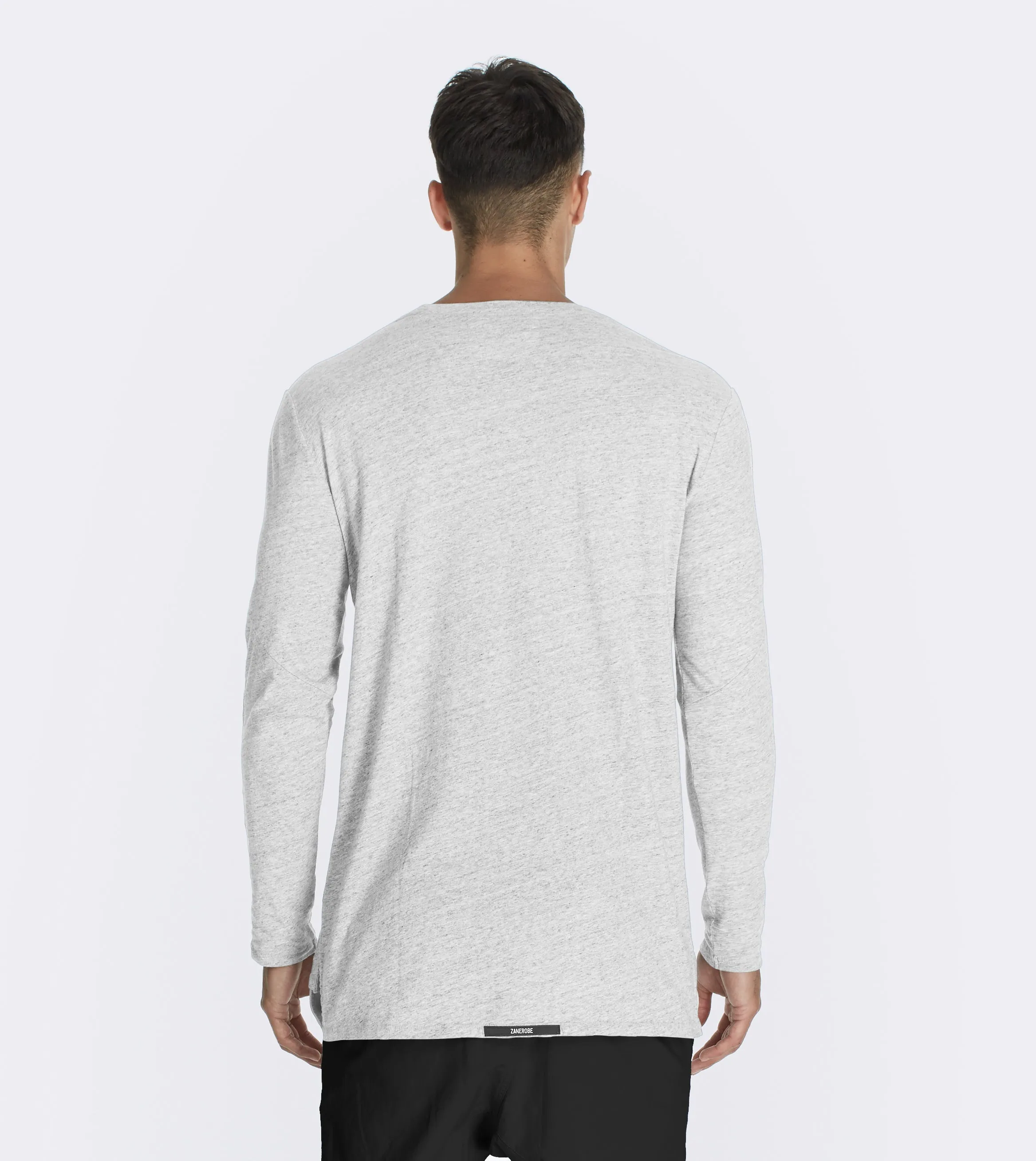 Flintlock LS Tee Storm Marle sold by Zanerobe product image thumbnail 4