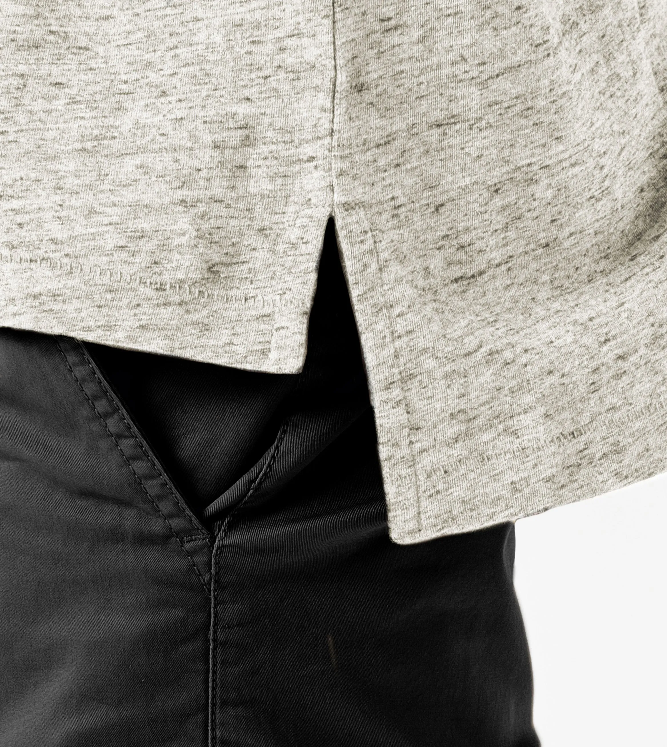 Flintlock LS Tee Storm Marle sold by Zanerobe product image thumbnail 3