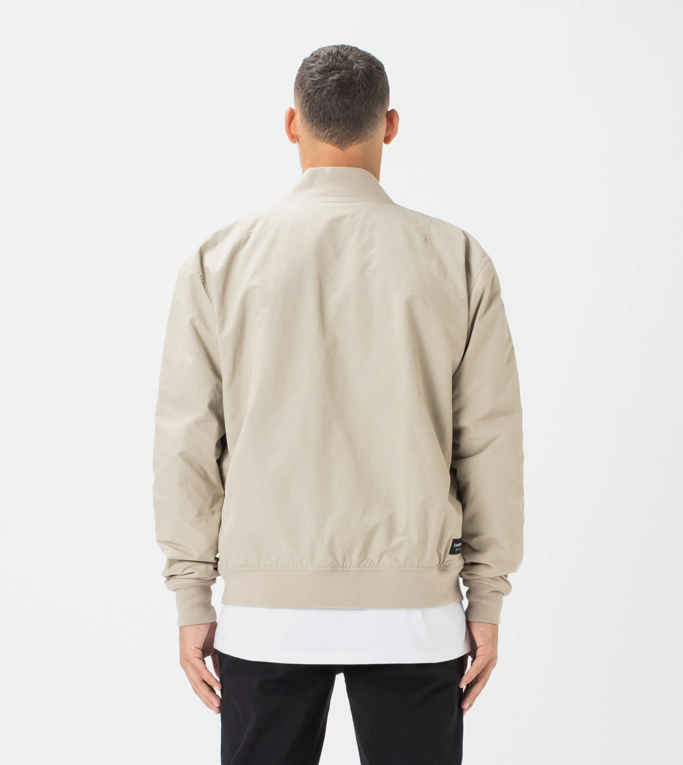 Zane Bomber Jacket Oat sold by Zanerobe product image thumbnail 5