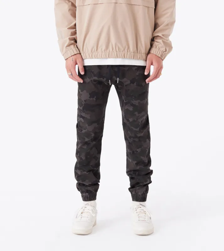 Sureshot Jogger Dk Camo sold by Zanerobe