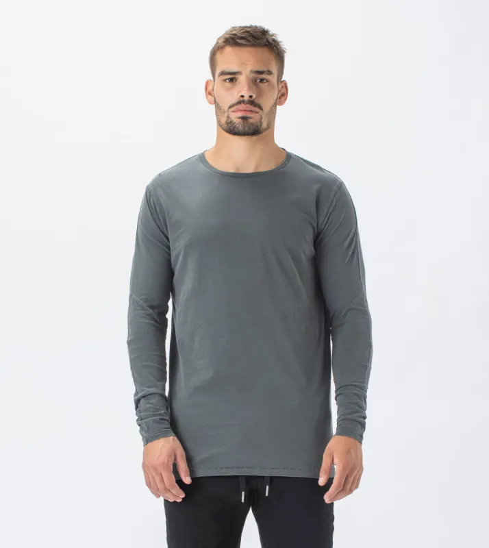 Flintlock LS Tee GD Soot sold by Zanerobe