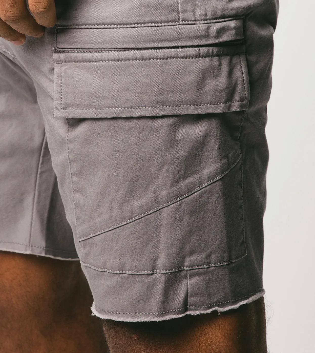 Sureshot Lightweight Cargo Short Cement - Sale sold by Zanerobe product image thumbnail 3