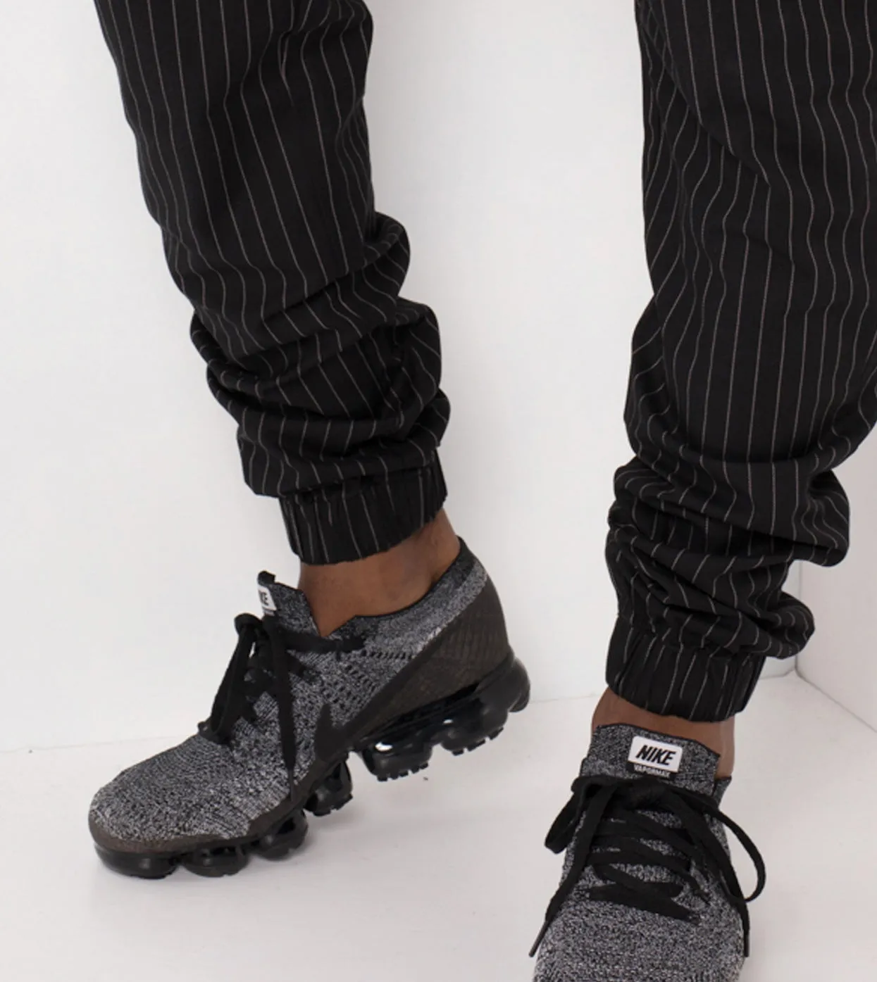Pinstripe Sureshot Jogger Black/White - Sale sold by Zanerobe product image thumbnail 2