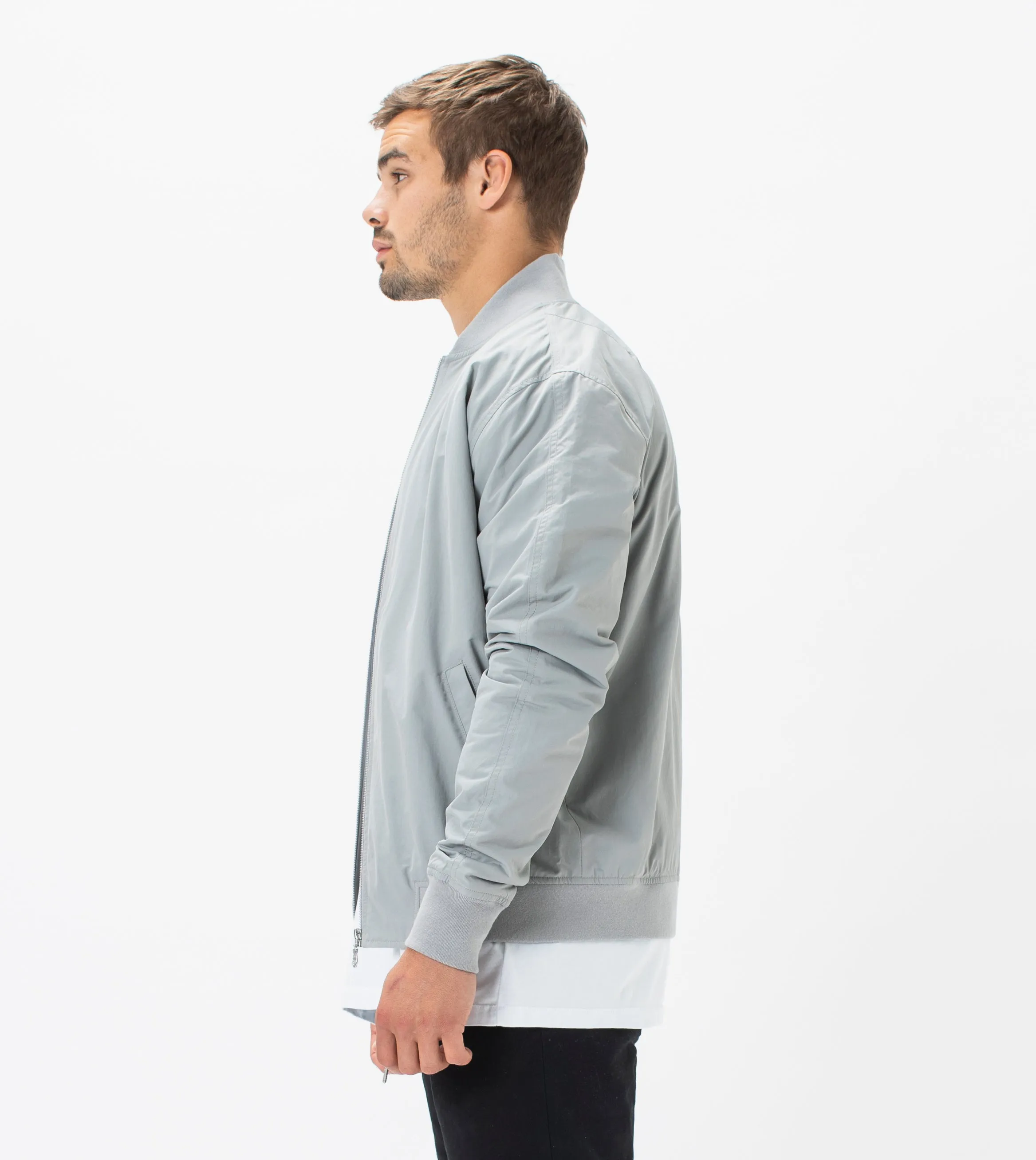 Zane Bomber Jacket Cement sold by Zanerobe product image thumbnail 4