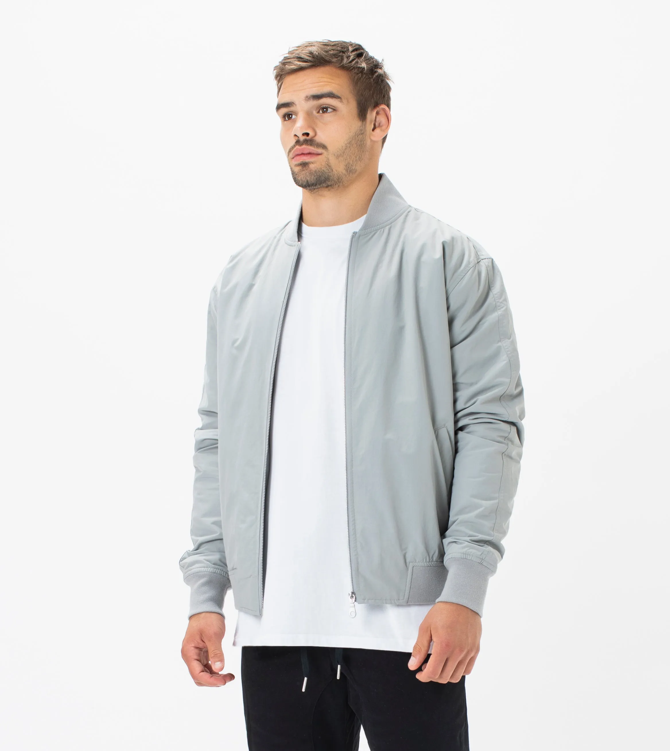 Zane Bomber Jacket Cement sold by Zanerobe product image thumbnail 2