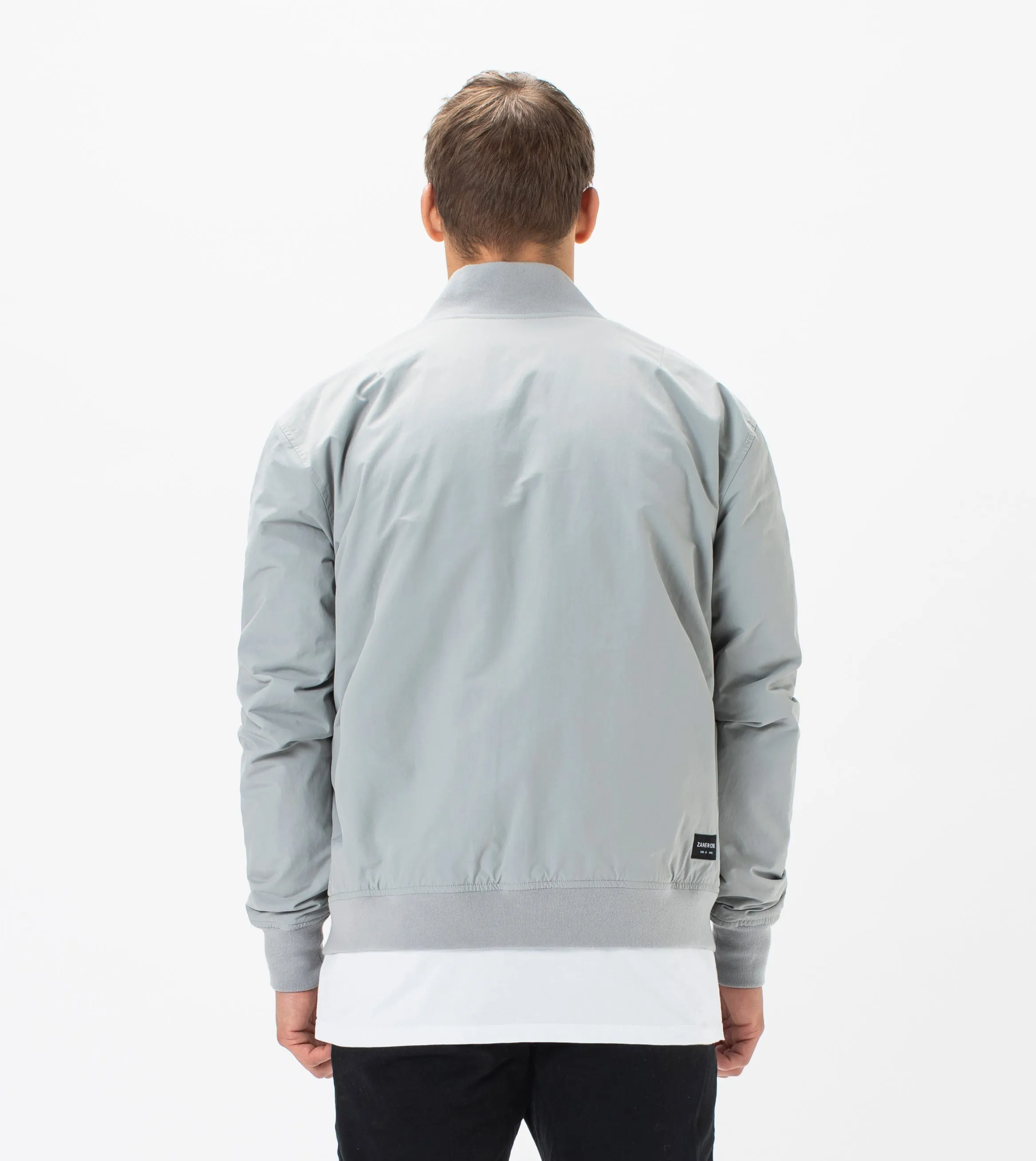 Zane Bomber Jacket Cement sold by Zanerobe product image thumbnail 5