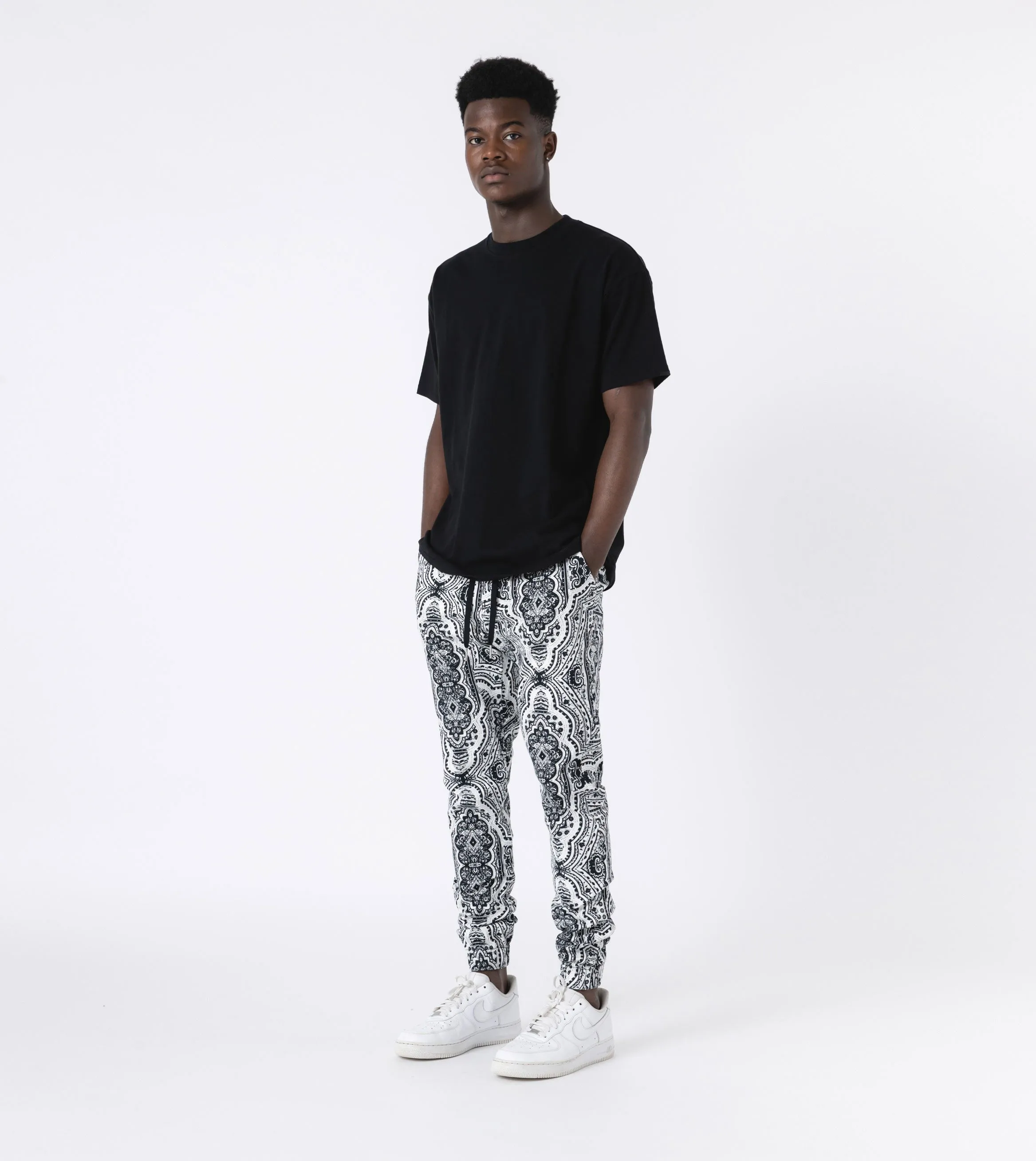 Sureshot Jogger Milk/Black sold by Zanerobe product image thumbnail 2