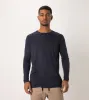Flintlock LS Tee Navy sold by Zanerobe