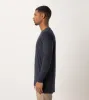 Flintlock LS Tee Navy sold by Zanerobe