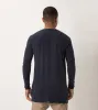 Flintlock LS Tee Navy sold by Zanerobe