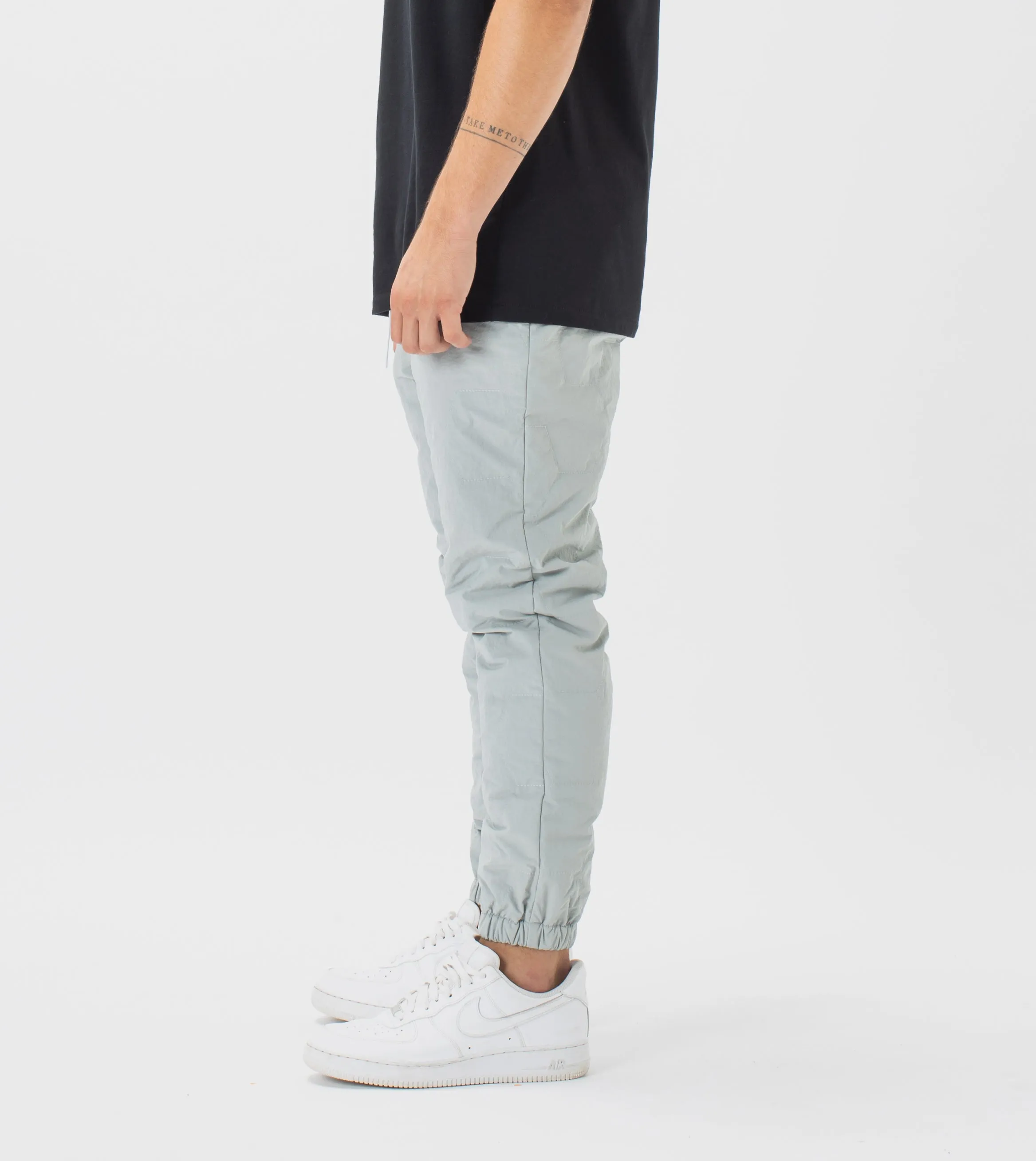 Quilted Jumpa Jogger Ice Grey sold by Zanerobe product image thumbnail 5