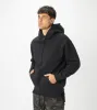 Lowgo Hood Sweat Black sold by Zanerobe