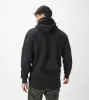 Lowgo Hood Sweat Black sold by Zanerobe