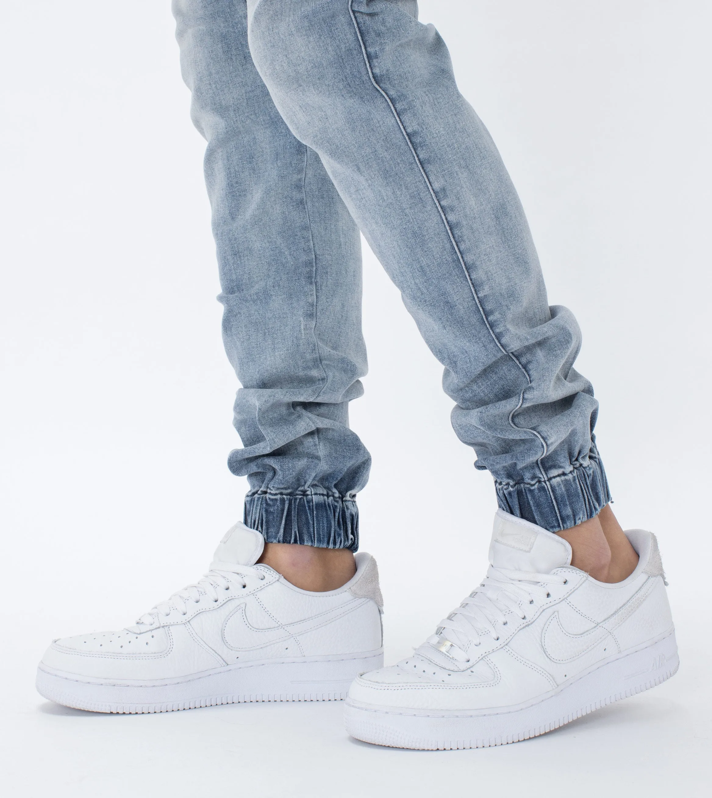 Sureshot Denim Jogger Mid Blue sold by Zanerobe product image thumbnail 5