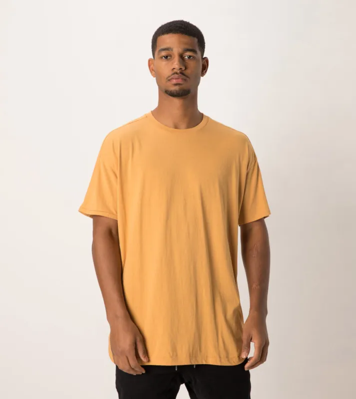 Super Rugger Tee Saffron sold by Zanerobe