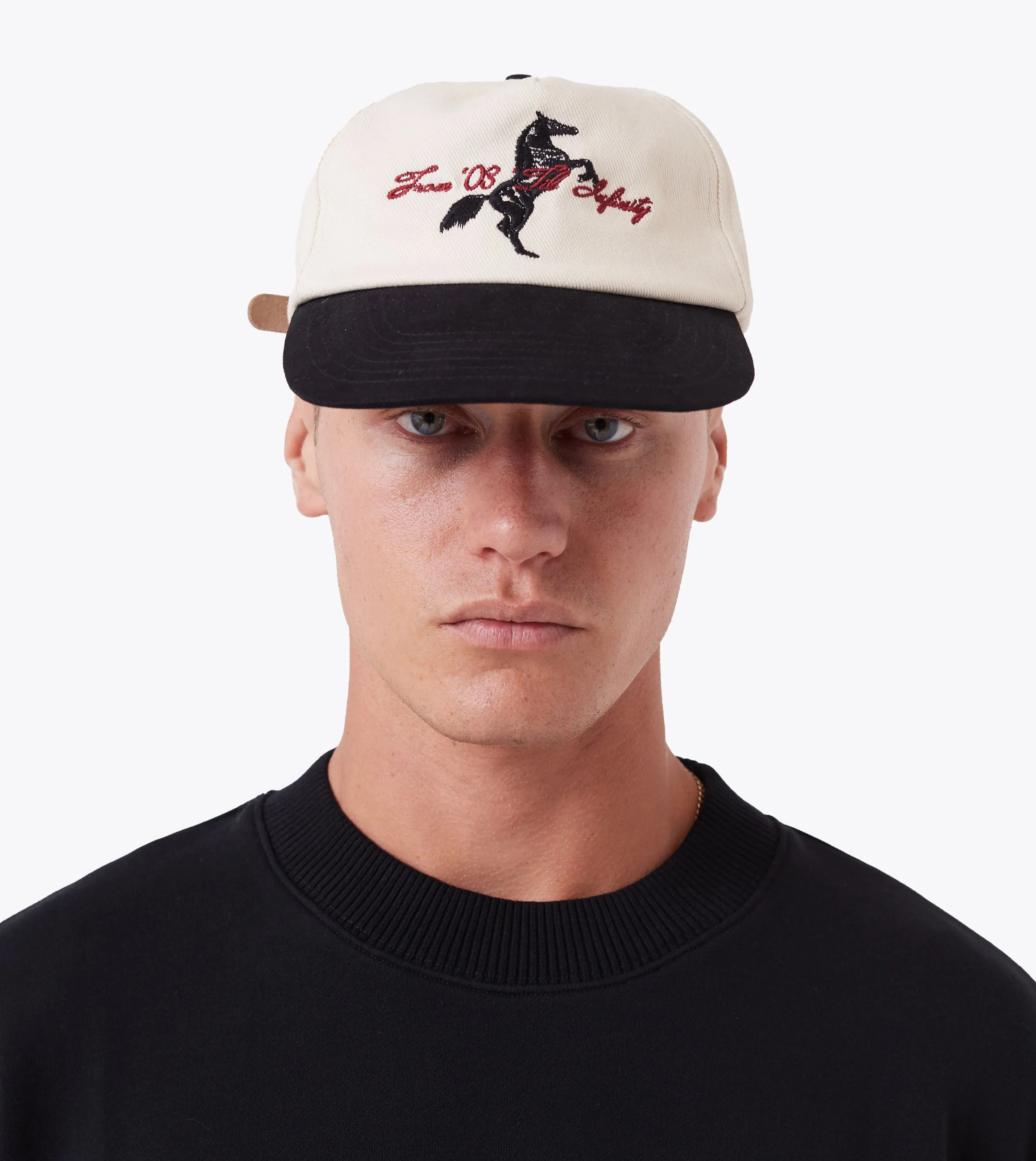 Steed Cap Vintage White/Black sold by Zanerobe product image thumbnail 2