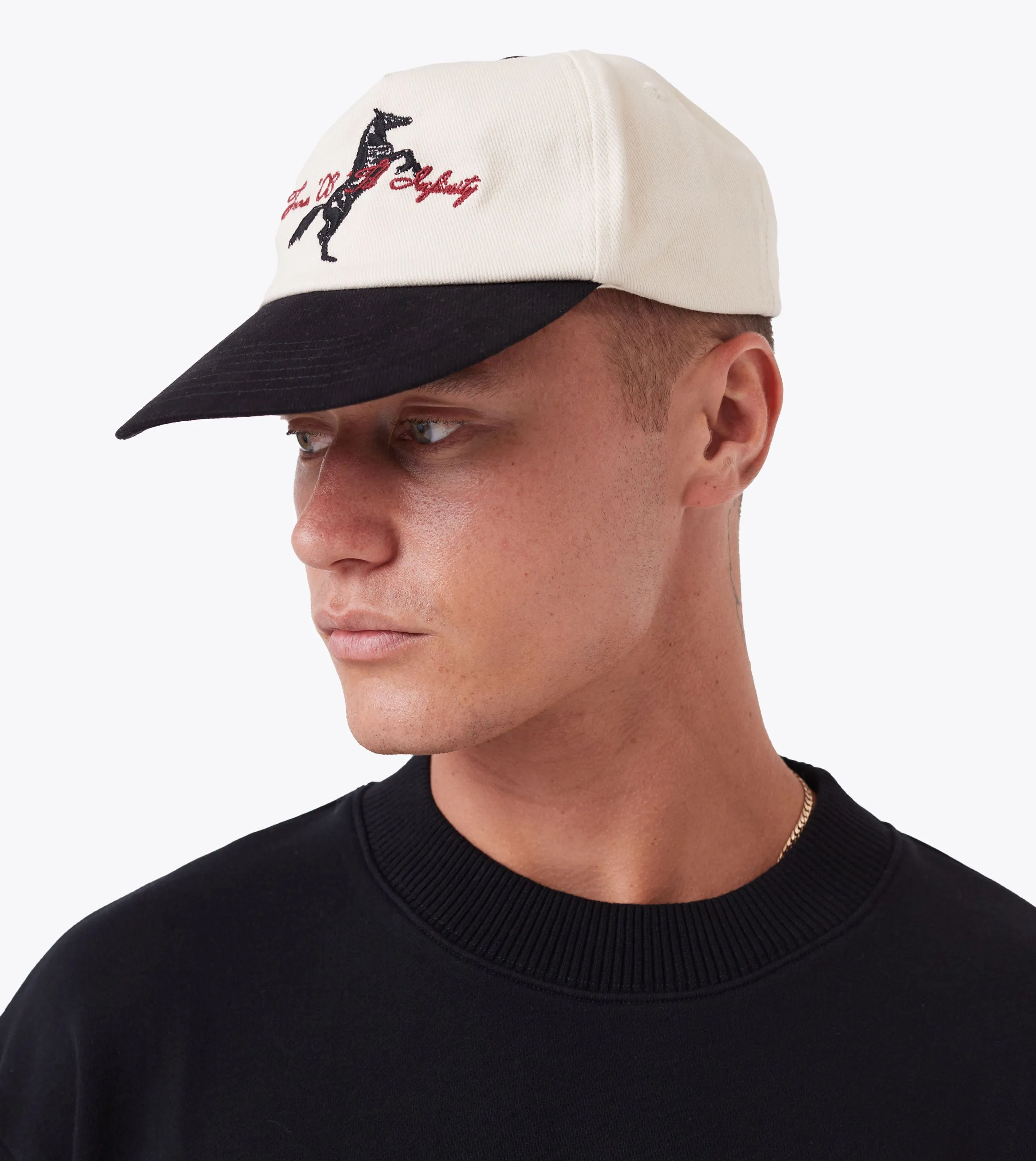 Steed Cap Vintage White/Black sold by Zanerobe product image thumbnail 3