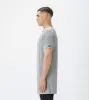 Tall Tee Dk Grey Marle sold by Zanerobe
