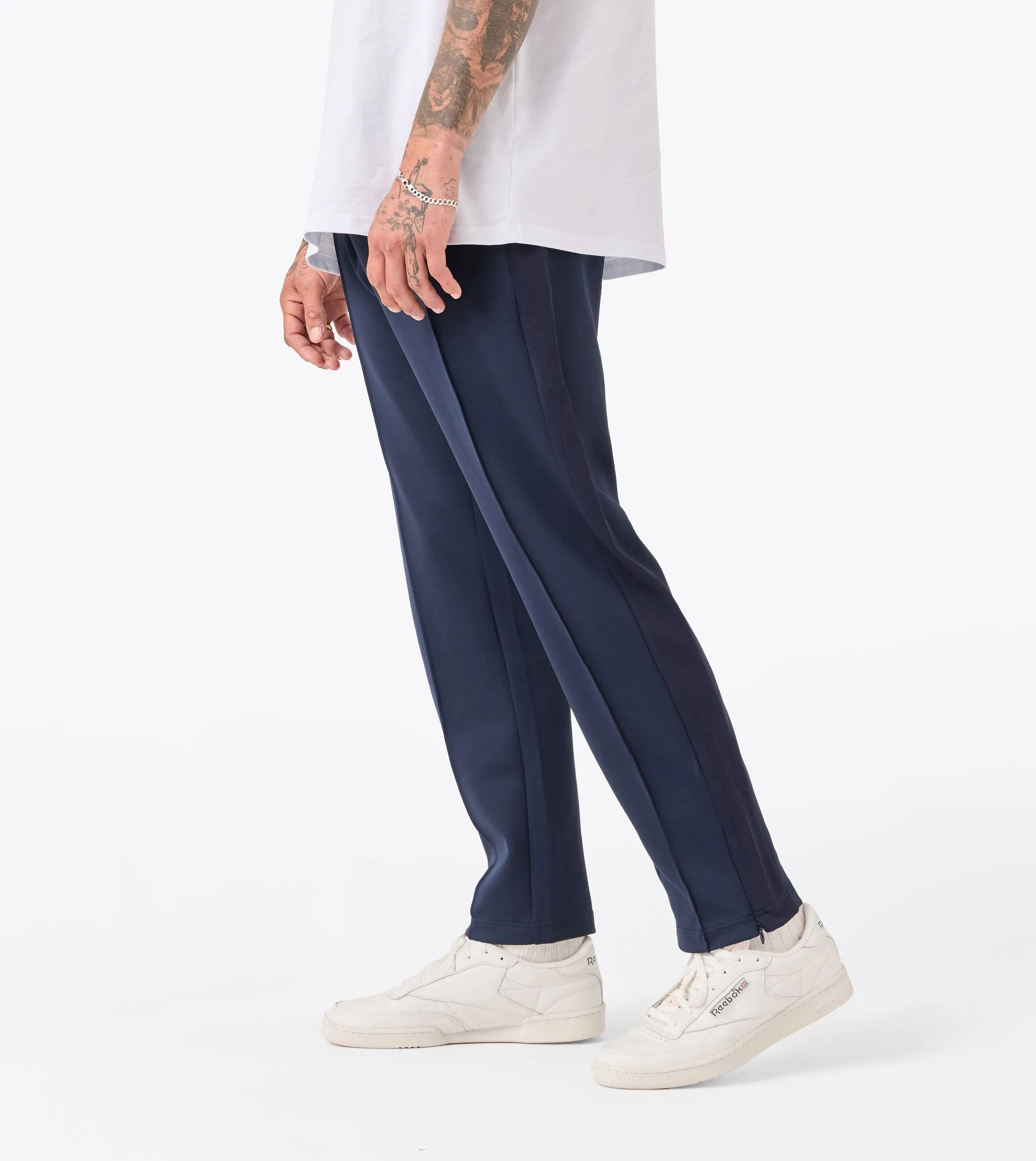 ZR Football Trackpant Indigo sold by Zanerobe