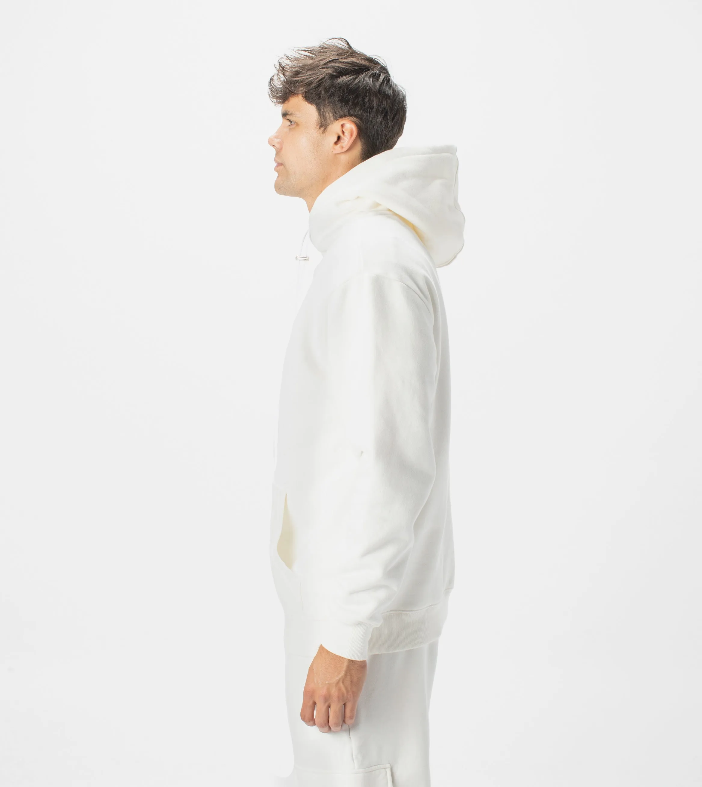 Lowgo Hood Sweat Milk sold by Zanerobe product image thumbnail 4