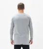 Flintlock LS Tee Dk Grey Marle sold by Zanerobe