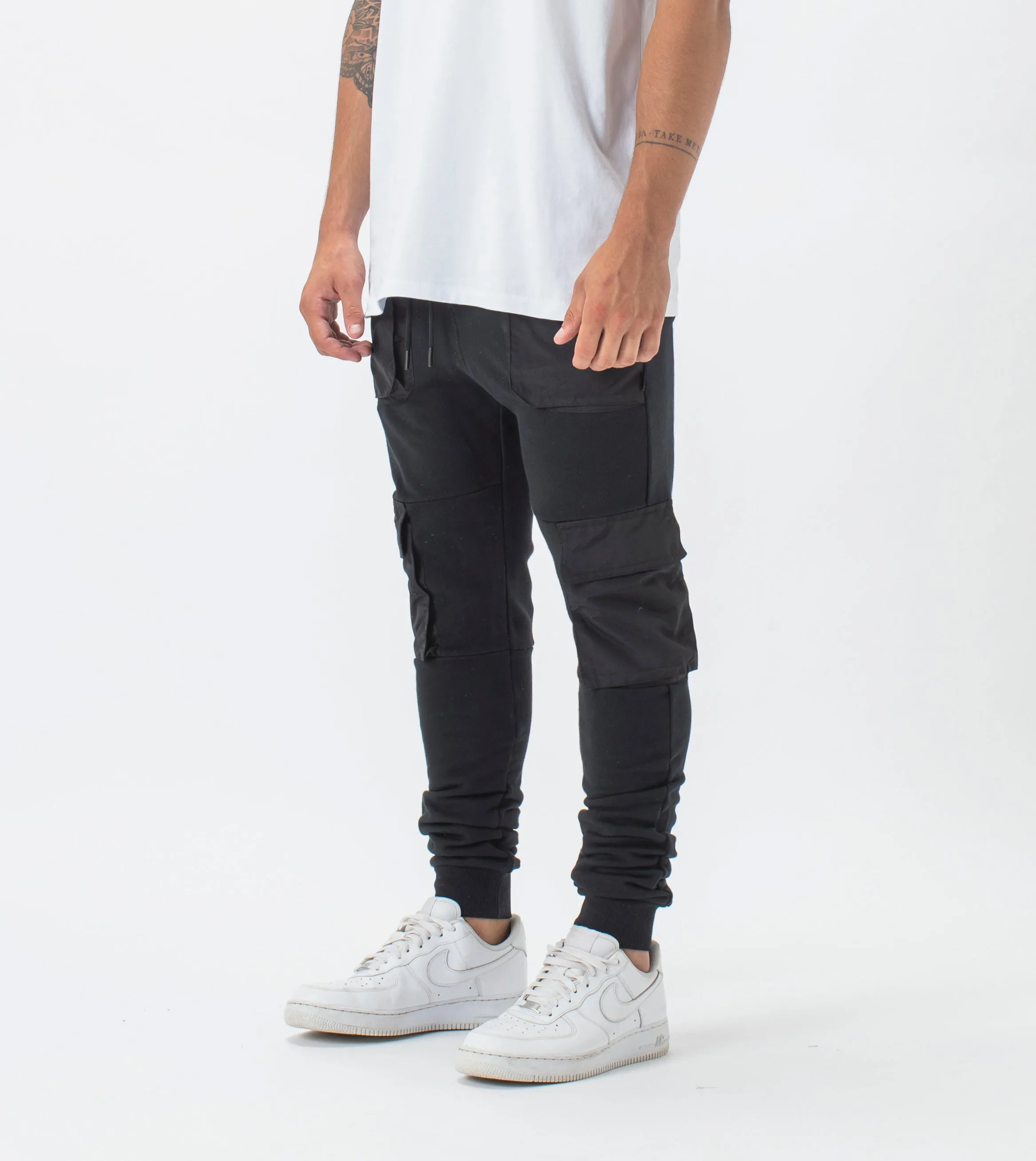 Sureshot Utility Fleece Jogger Black sold by Zanerobe product image thumbnail 2